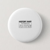 歴史バフ 缶バッジ (正面)