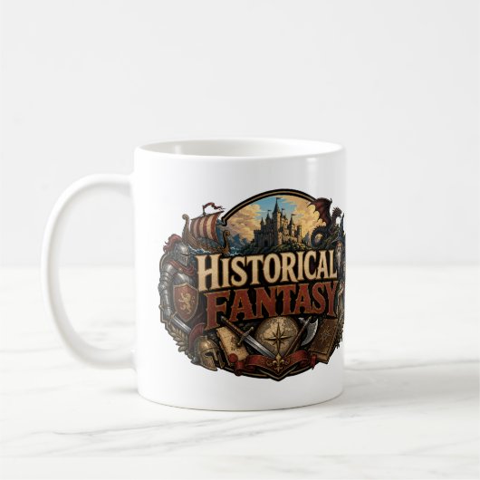 歴史ファンタジー コーヒーマグカップ (左)