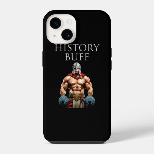 歴史マニアのローマ軍団長 iPhoneケース (裏面)