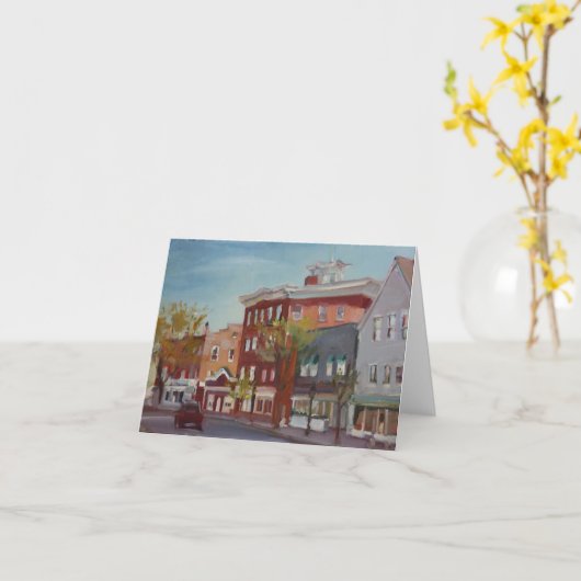 歴史上有名な町 カード (黄色い花)