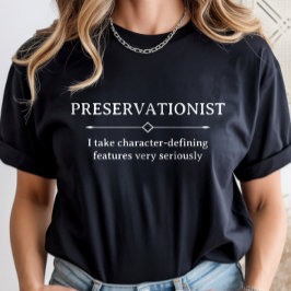 歴史保存、保存活動家のキャリア Tシャツ