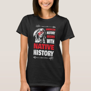 歴史先住民アメリカ Tシャツ