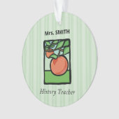 歴史先生ありがとうApple オーナメント (正面)