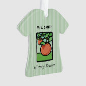 歴史先生ありがとうApple オーナメント (正面)