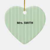 歴史先生ありがとうApple セラミックオーナメント (裏面)