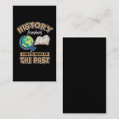 歴史先生が常に過去 名刺 (正面/裏面)
