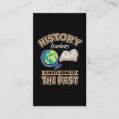 歴史先生が常に過去 名刺 (正面)
