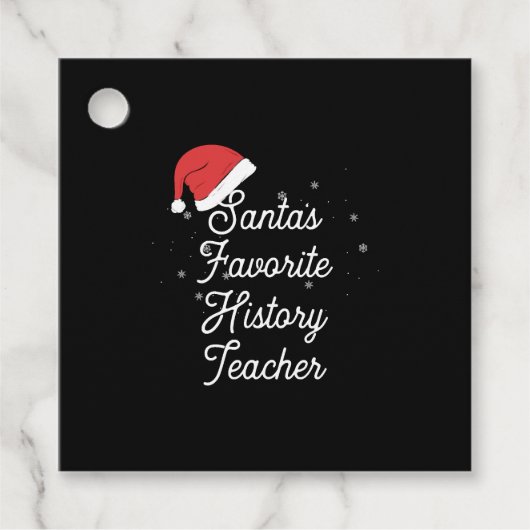 歴史先生クリスマス フェイバータグ (正面)