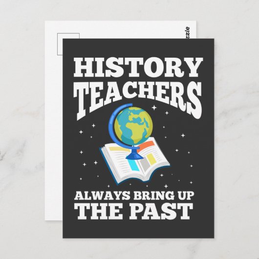 歴史先生占領歴史笑わされる学者 ポストカード (正面/裏面)