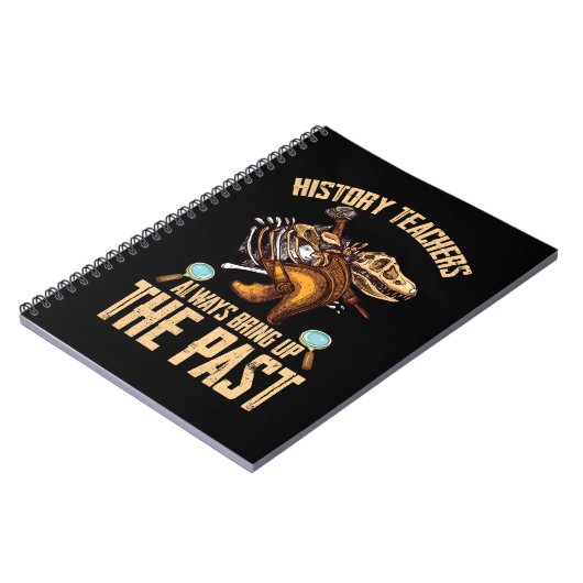 歴史先生恐竜おもしろい史家 ノートブック (左側)