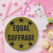 歴史参政権ピン記念紙プレート ペーパープレート (パーティー)