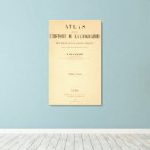 歴史地図2 キャンバスプリント (インサイチュ (ウッドフロア))