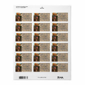 歴史墓標アメリカ国旗/秋/ ラベル (フルシート)