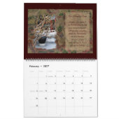 歴史夏の宮殿暦 カレンダー (2月 2027)