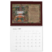 歴史夏の宮殿暦 カレンダー (1月 2027)