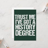 歴史学おもしろい度歴史学者卒業引用文 カード (正面/裏面インサイチュ)