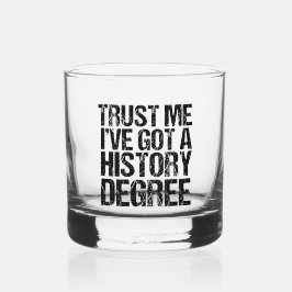 歴史学修士得を取得しおもしろいた ウイスキーグラス