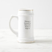 、歴史定められます選びなさい人によって襲って下さい。 ビールジョッキ (左)