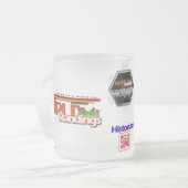 歴史家のマグ フロストグラスマグカップ (正面左)