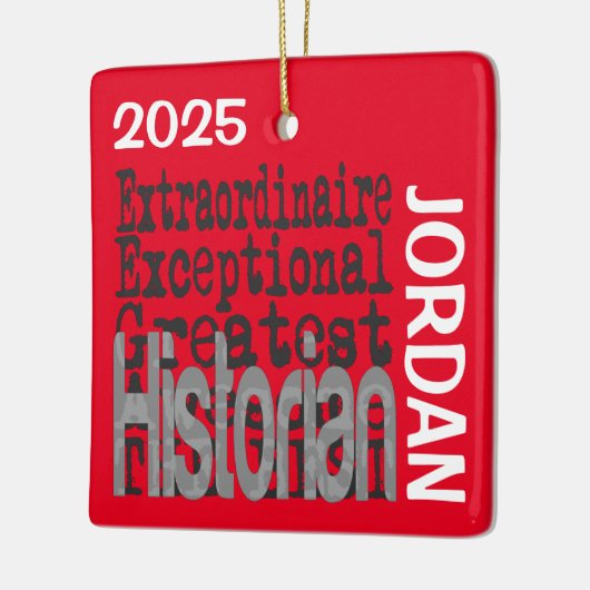 歴史家の超常的カスタム セラミックオーナメント (左)