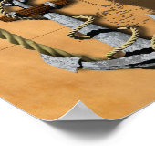 歴史帆船 ポスター (角)