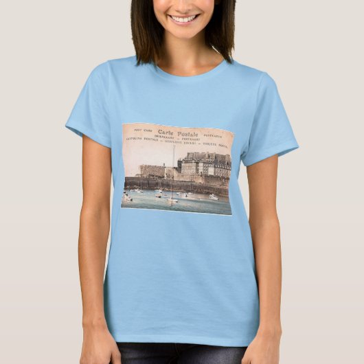歴史建物(フランス) Tシャツ (正面)