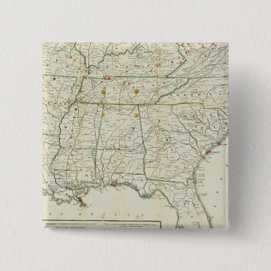 歴史戦争地図 缶バッジ (正面)