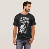 歴史探訪 メタルディテクターで宝探し Tシャツ (正面フル)