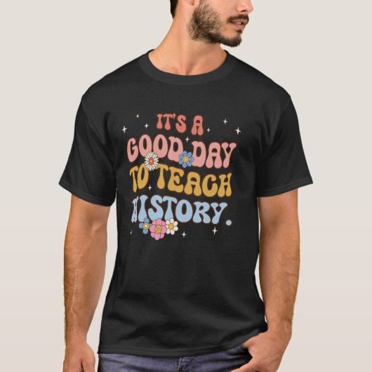 歴史教師 Tシャツ (正面)