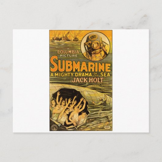 歴史映画ポスター ポストカード (正面)