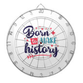 歴史生まれを作るやる気を起こさせるために ダーツボード (正面)