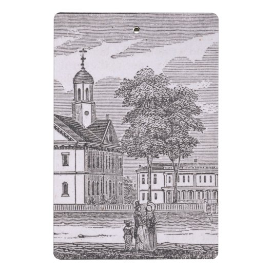 「歴史的からのハーバード大学、 ミニクリップボード (裏面)