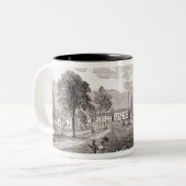 「歴史的からの一致の本部、 ツートーンマグカップ (正面左)