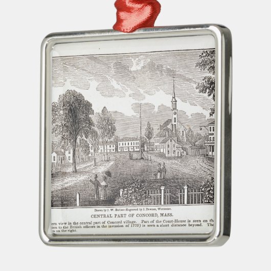 「歴史的からの一致の本部、 メタルオーナメント (左)