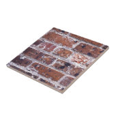 歴史的で18世紀な赤レンガの壁 タイル (側面)