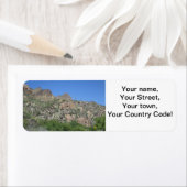 歴史的なアパッチの軌跡 ラベル (インサイチュ)