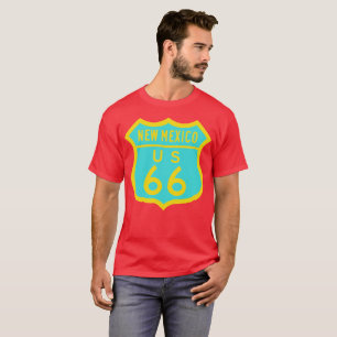 歴史的なアメリカのルート66:ニューメキシコ Tシャツ