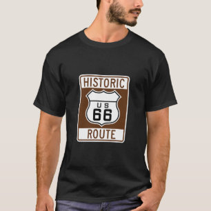 歴史的なアリゾナの米国のルート66 Tシャツ