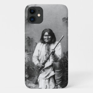 歴史的なイコニック先住民アメリカンインド·ジェロニモ iPhone 11 ケース