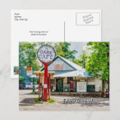 歴史的なオーク・ジェネラルストア 感謝のポストカード ポストカード (正面/裏面)