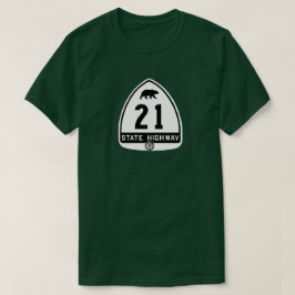 歴史的なカリフォルニアハイウェイ21 Tシャツ