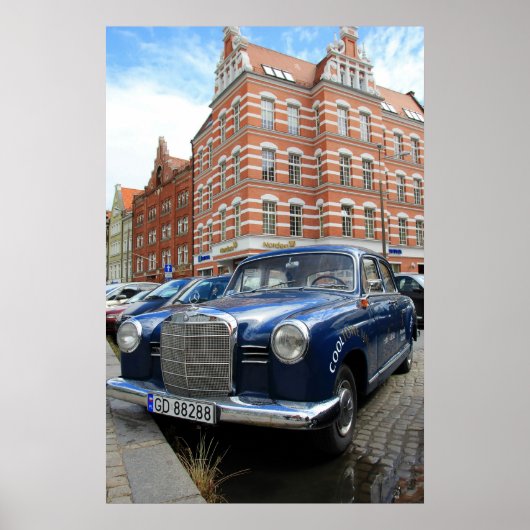 歴史的なガダンスクポーランドのポスター ポスター (正面)