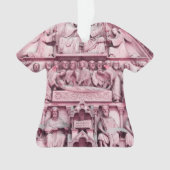 歴史的なキリスト教彫刻ノートルダムパリ オーナメント (正面)