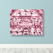 歴史的なキリスト教彫刻ノートルダムパリ キャンバスプリント (インサイチュ (ウッドフロア))