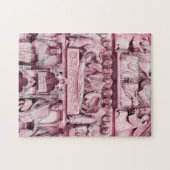 歴史的なキリスト教彫刻ノートルダムパリ ジグソーパズル (横)