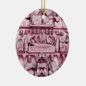 歴史的なキリスト教彫刻ノートルダムパリ セラミックオーナメント (右)