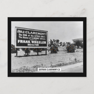 歴史的なクレアモント – はがき