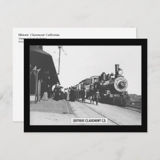 歴史的なクレアモント – はがき (正面/裏面)