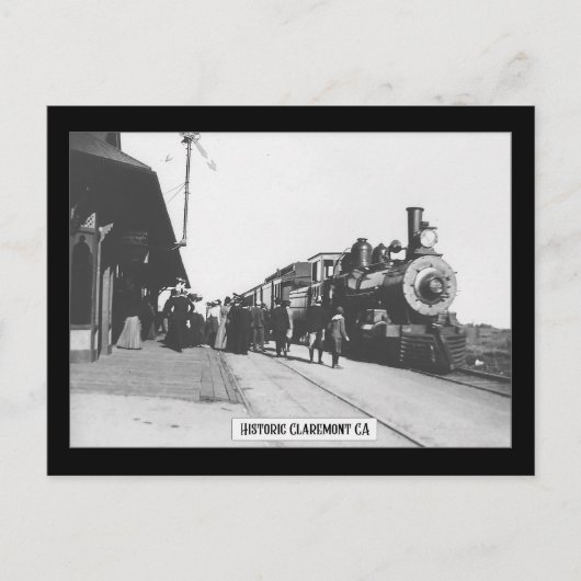 歴史的なクレアモント – はがき (正面)