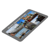 歴史的なサバンナ、ジョージアの磁石 マグネット (左側)